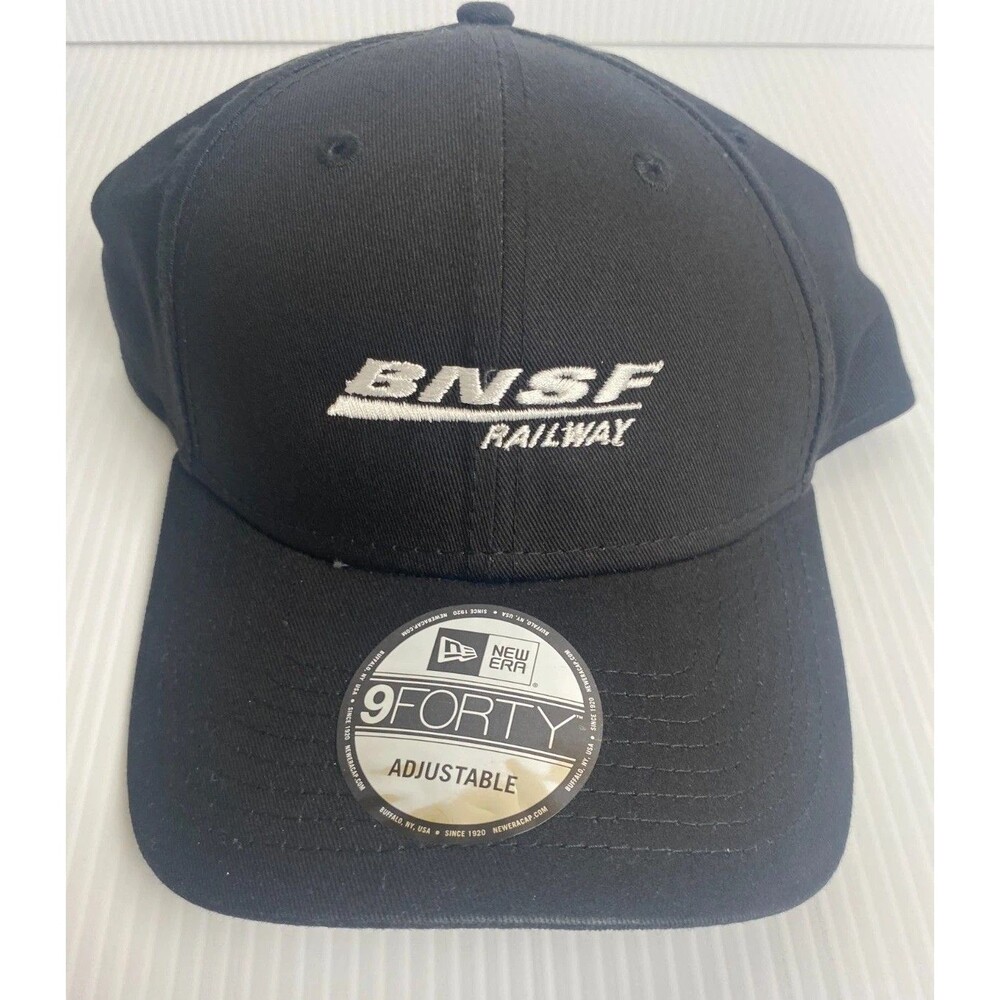 BNSF Railway New Era 9Forty Adjustable Black Hat One Size